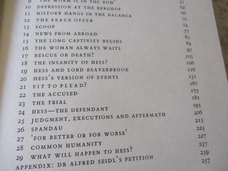 HESS - THE MAN AND HIS MISSION - J BERNARD HUTTON