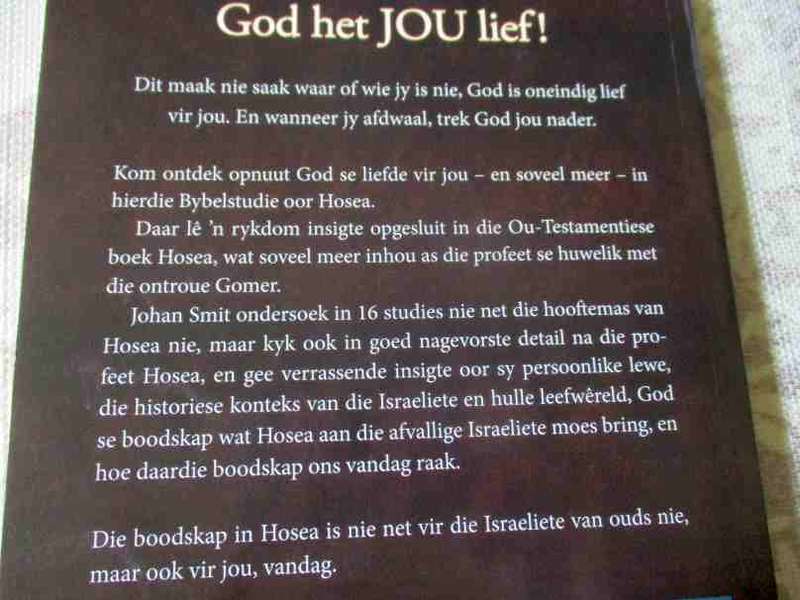 HOSEA - N' BYBELSTUDIE OOR GOD SE ONVOORWAARDELIKE LIEFDE - JOHAN SMIT