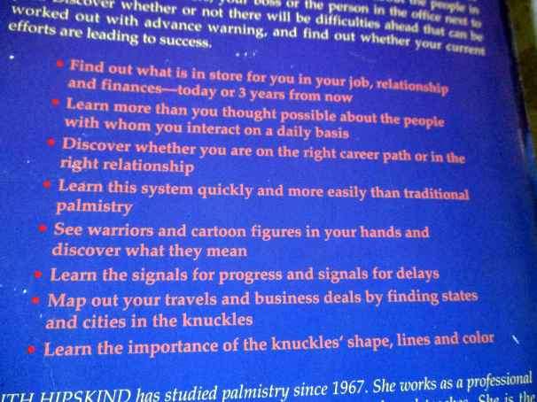 THE NEW PALMISTRY - HOW TO READ THE WHOLE HAND AND KNUCKLES - JUDITH HIPSKIND