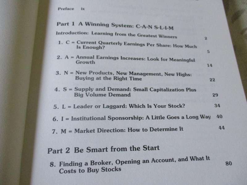 HOW TO MAKE MONEY IN STOCKS - A WINNING SYSTEM IN GOOD TIMES OR BAD - WILLIAM J O'NEIL