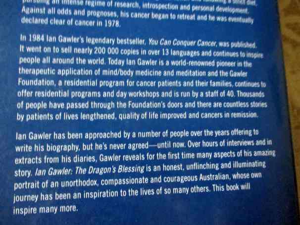 THE DRAGON'S BLESSING - IAN GAWLER