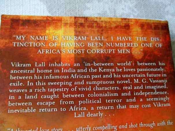 THE IN-BETWEEN WORLD OF VIKRAM LALL - M.G. VASSANJI
