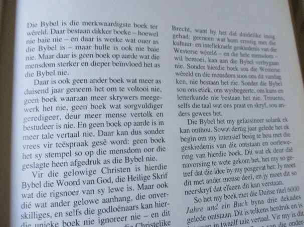 IN DIE BEGIN WAS DIE WOORD - DIE AANGRYPENDE VERHAAL VAN DIE BYBEL - G.S. WEGENER