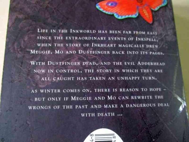 INKDEATH -  CORNELIA FUNKE - THE GREAT FINALE TO THE INKHEART TRILOGY