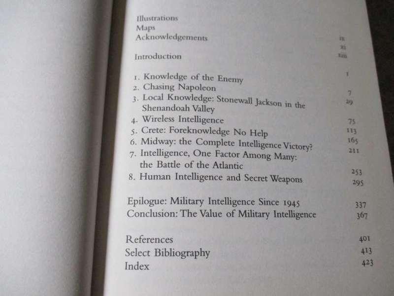 INTELLIGENCE IN WAR - KNOWLEDGE OF THE ENEMEY FROM NAPOLEON TO AL-QAEDA - JOHN KEEGAN