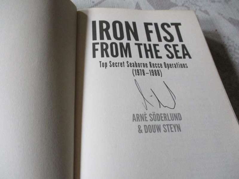 IRON FIST FROM THE SEA - TOP SECRET SEABORNE RECCE OPERATIONS ( 1978 - 1988 ) - ARNE SODERLUND &