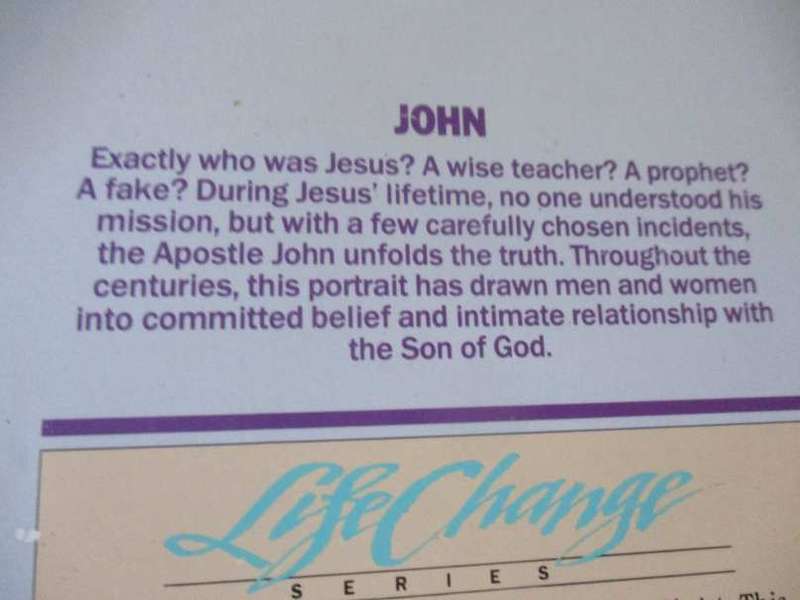 A LIFE-CHANGING ENCOUNTER WITH GOD'S WORD FROM THE BOOK OF JOHN - A NAVPRESS BIBLE STUDY ON THE B...