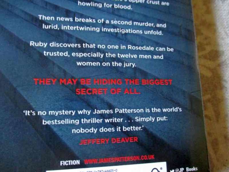 JUROR NO. 3 - JAMES PATTERSON