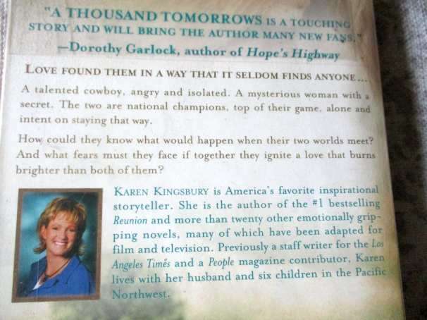 A THOUSAND TOMORROWS - KAREN KINGSBURY
