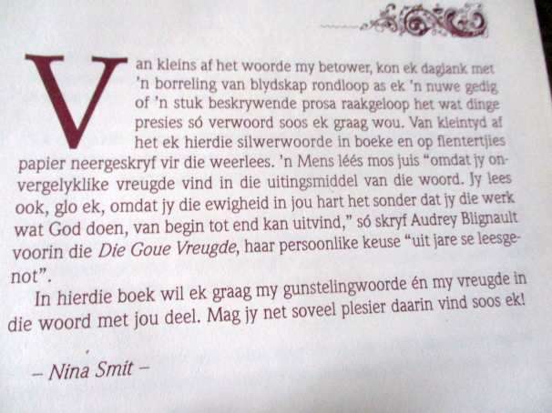 N' KEUR VAN WYSHEID - WOORDSKAKELS WAT MENSE OOR EEUE BIND - NINA SMIT