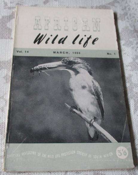 AFRICAN WILD LIFE MARCH 1960