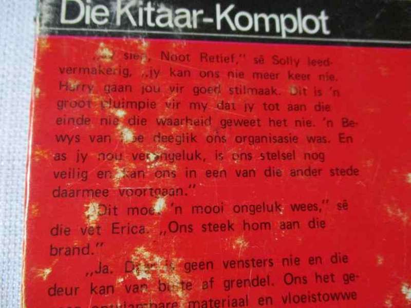 DIE KITAAR-KOMPLOT - JASPER M CLOETE  - KLUB 707