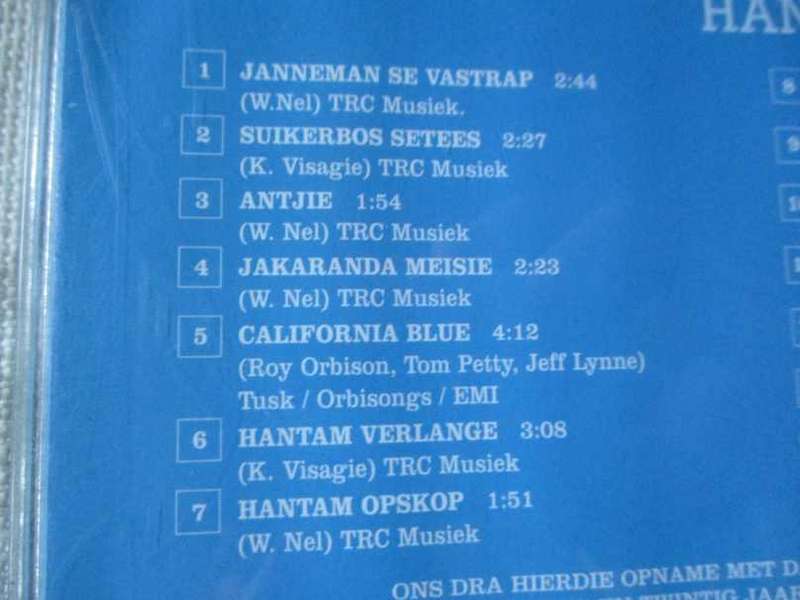 DIE KLIPWERF BOEREORKES - HANTAM OPSKOP ( CD )