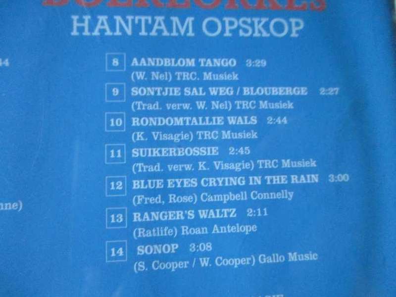 DIE KLIPWERF BOEREORKES - HANTAM OPSKOP ( CD )