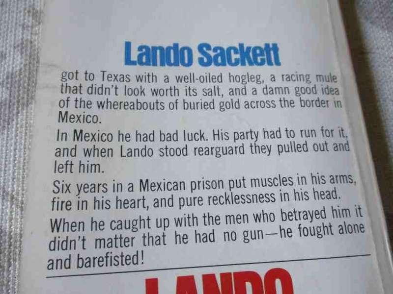 LANDO - LOUIS L'AMOUR ( western )