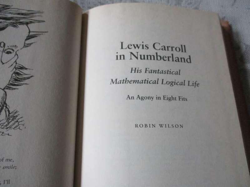 LEWIS CARROLL IN NUMBERLAND - HIS FANTASTICAL MATHEMATICAL LOGICAL LIFE - ROBIN WILSON