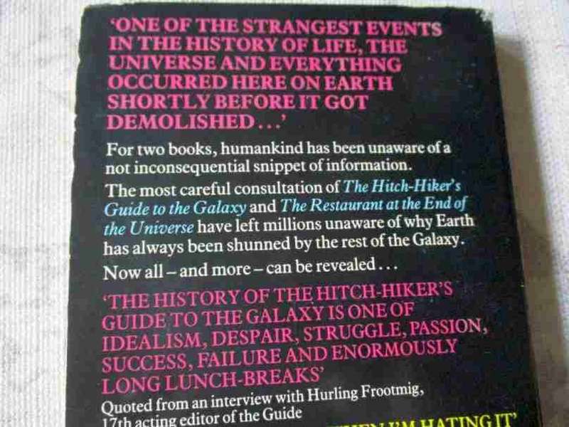 LIFE, THE UNIVERSE AND EVERYTHING  - DOUGLAS ADAMS