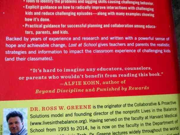LOST AT SCHOOL - WHY OUR KIDS WITH BEHAVIORAL CHALLENGES ARE FALLING THROUGH THE .. - ROSS W GREENE