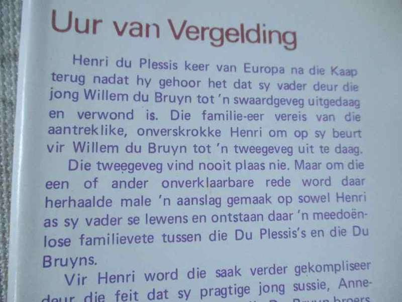 UUR VAN VERGELDING - PIERRE FOURIE
