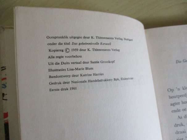 DIE MALLEMEULE - LISA-MARIE BLUM - KLEIN KADET NOMMER TWAALF