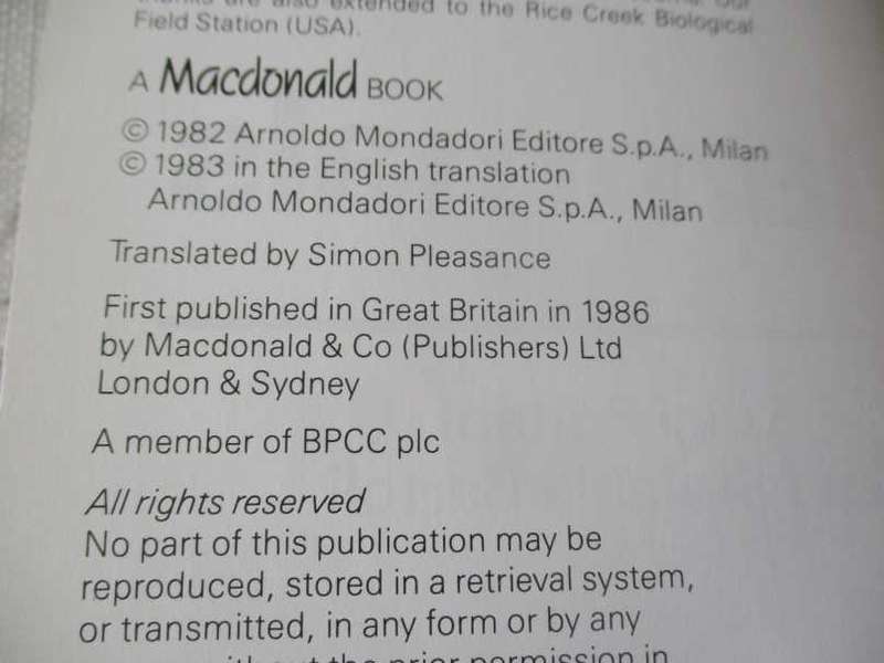 THE MACDONALD ENCYCLOPEDIA OF MAMMALS - LUIGI BOITANI