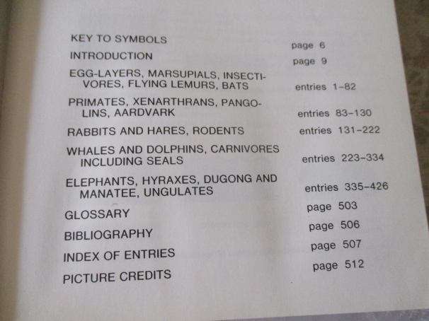 THE MACDONALD ENCYCLOPEDIA OF MAMMALS - LUIGI BOITANI