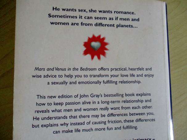 MARS AND VENUS IN THE BEDROOM - A GUIDE TO LASTING ROMANCE AND PASSION - JOHN GRAY
