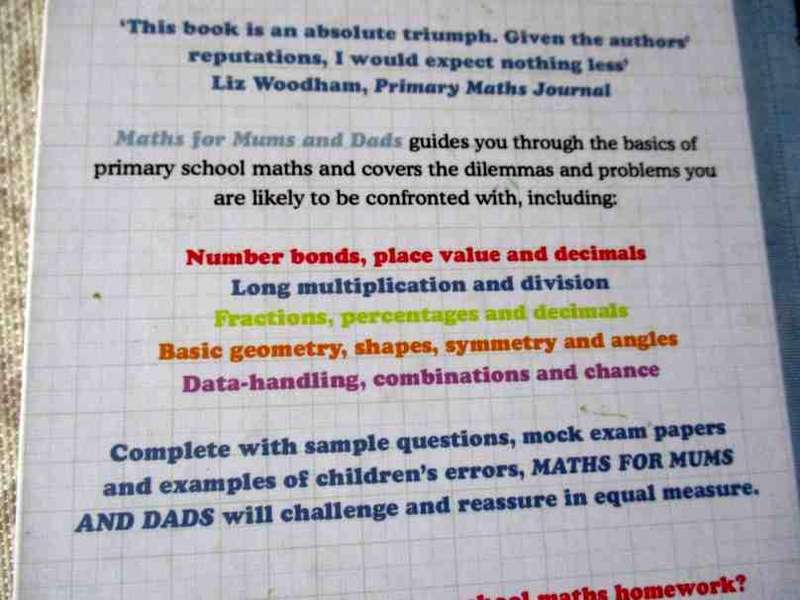 MATHS FOR MUMS AND DADS - TAKE THE PAIN OUT OF HOMEWORK - ROB EASTAWAY AND MIKE ASKEW