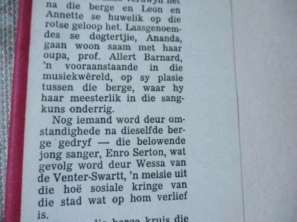 MEISIE VAN DIE BERGE - SATS OOSTHUIZEN