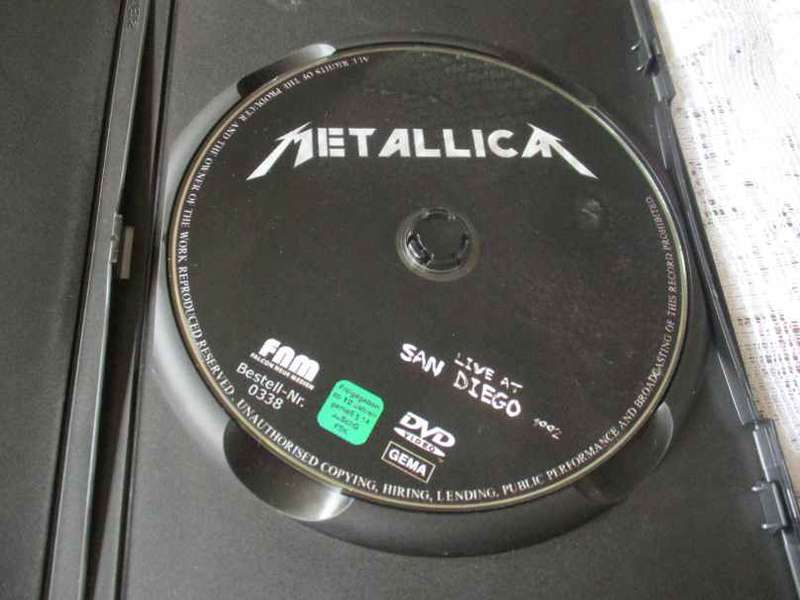 METALLICA - LIVE AT SAN DIEGO DVD