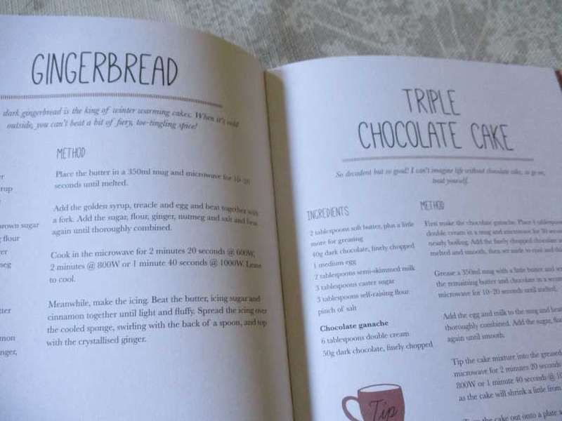 MUG CAKES - 40 SPEEDY CAKES TO MAKE IN A MICROWAVE - MIMA SINCLAIR