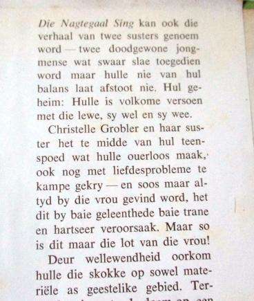 DIE NAGTEGAAL SING - ELA SPENCE