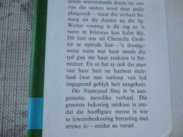 DIE NAGTEGAAL SING - ELA SPENCE