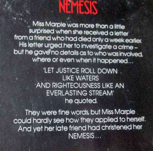 NEMESIS - AGATHA CHRISTIE