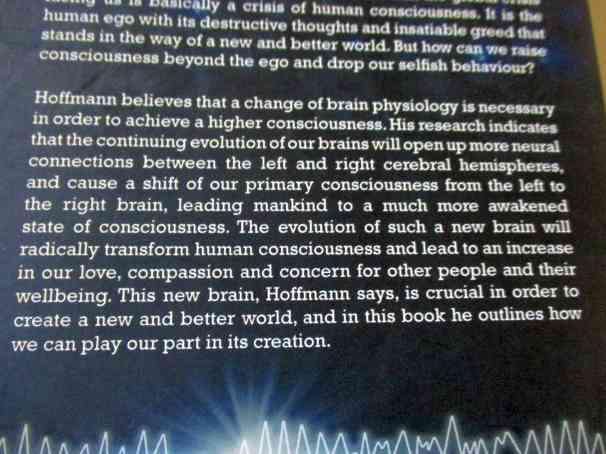 NEW BRAIN, NEW WORLD - HOW THE EVOLUTION OF A NEW HUMAN BRAIN CAN TRANSFORM CONSCIOUSNESS AND ..