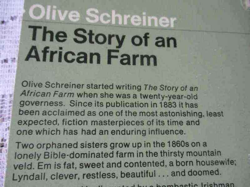 THE STORY OF AN AFRICAN FARM - OLIVE SCHREINER -  PENGUIN MODERN CLASSICS