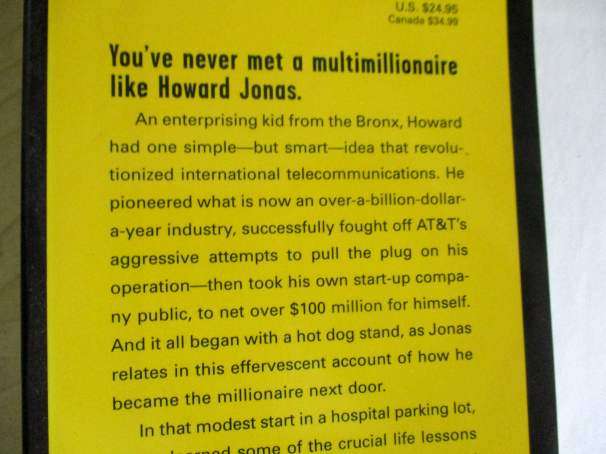 ON A ROLL - FROM HOT DOG BUNS TO HIGH-TECH BILLIONS - HOWARD JONES