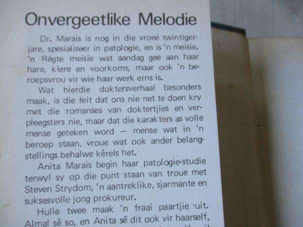 ONVERGEETLIKE MELODIE - BABS VAN ZYL