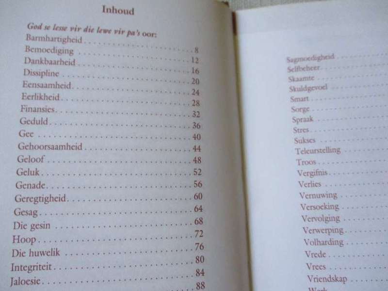 GOD SE LESSE VIR DIE LEWE VIR PA'S - STRUIK CHRISTELIKE BOEKE