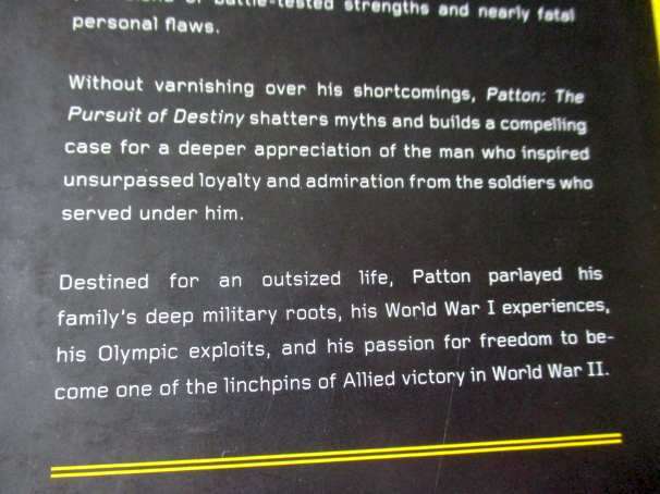 PATTON - THE PURSUIT OF DESTINY - AGOSTINO VON HASSELL AND ED BRESLIN - THE GENERALS