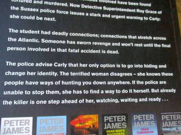 DEAD MAN'S GRIP - PETER JAMES
