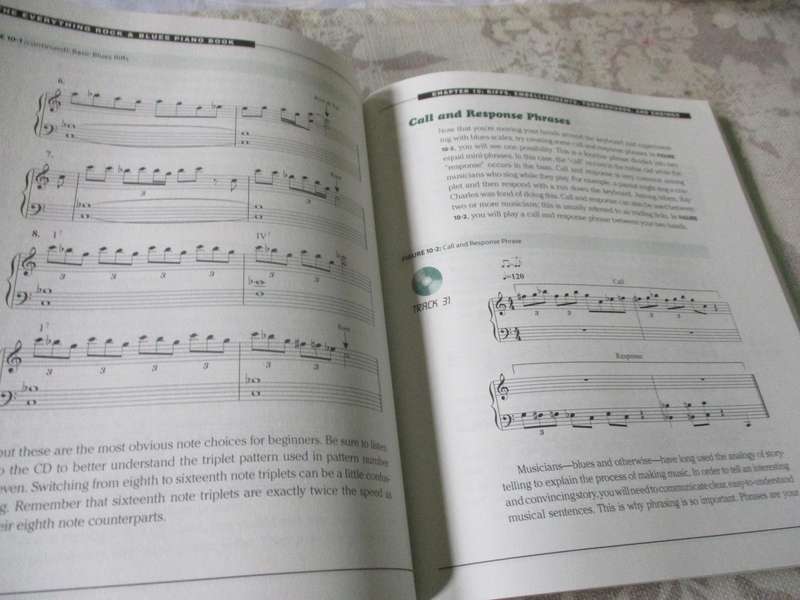 THE EVERYTHING ROCK & BLUES PIANO BOOK - MASTER RIFFS, LICKS AND BLUES STYLES FROM NEW ORLEANS TO NY