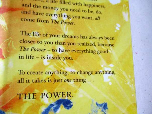 THE POWER - RHONDA BYRNE - THE SECRET