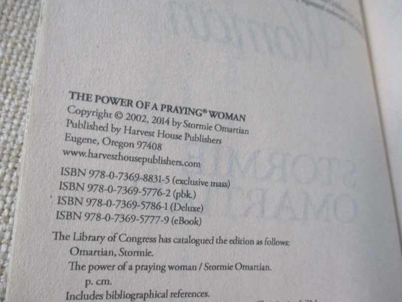 THE POWER OF A PRAYING WOMAN - STORMIE OMARTIAN