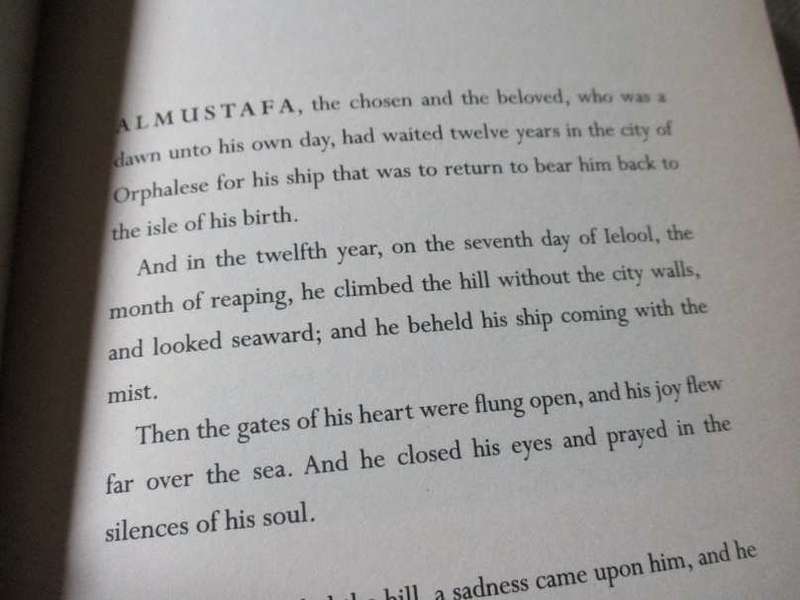 THE PROPHET - KAHLIL GIBRAN