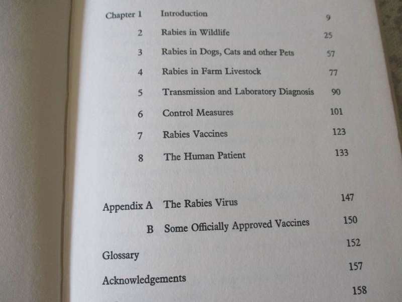 RABIES IN ANIMALS & MAN - GEOFFREY R WEST