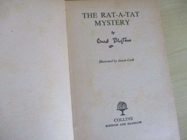THE RAT-A-TAT MYSTERY - ENID BLYTON