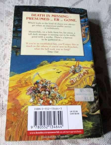 REAPER MAN -  TERRY PRATCHETT - DISCWORLD NOVEL