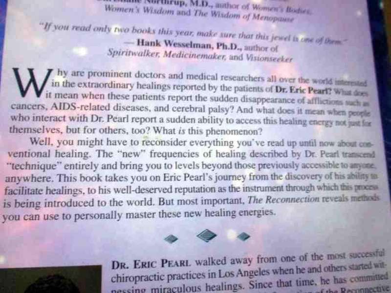 THE RECONNECTION - HEAL OTHERS, HEAL YOURSELF -  DR ERIC PEARL
