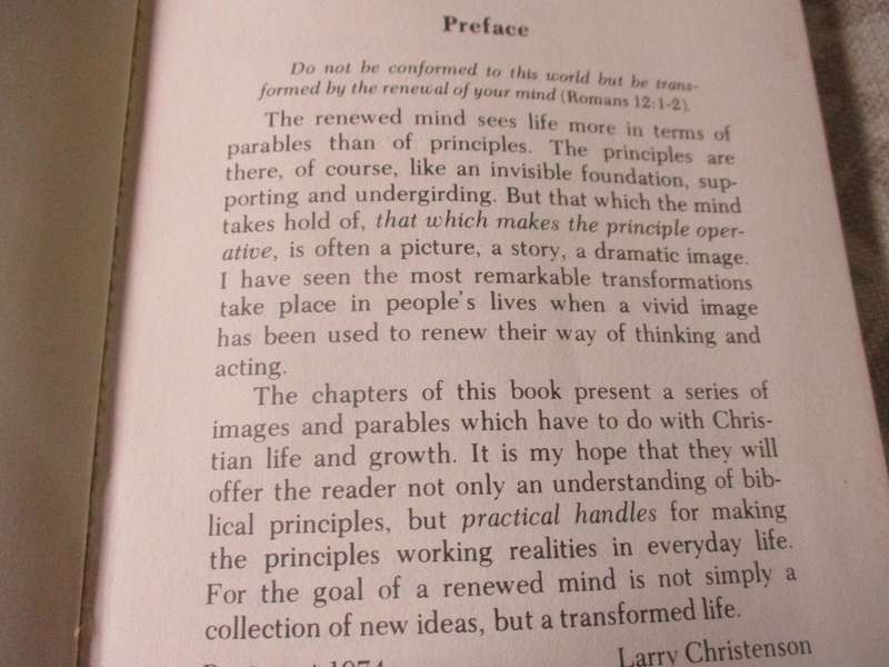 THE RENEWED MIND - LARRY CHRISTENSON